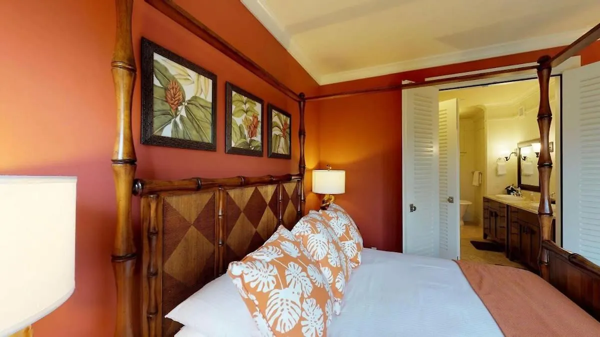 D210 Second Floor 3-Bedroom Poolside Lanai Koloa